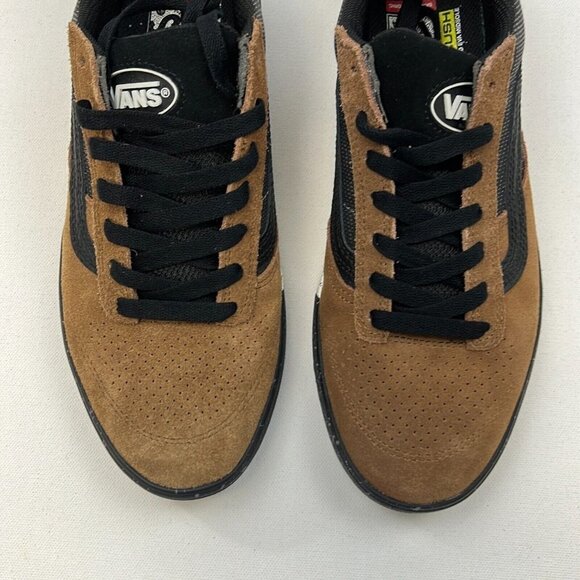 Vans Mens Zahba VN0007QQBF0 Brown Multi Low Top Lace Up Sneaker Shoes Size 9 - Picture 5 of 10